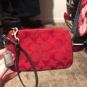 Coach wristlet